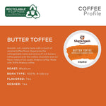 Gloria Jean's Butter Toffee Coffee Keurig® K-Cup® Pods, Medium Roast, 24/Box (5000330066)