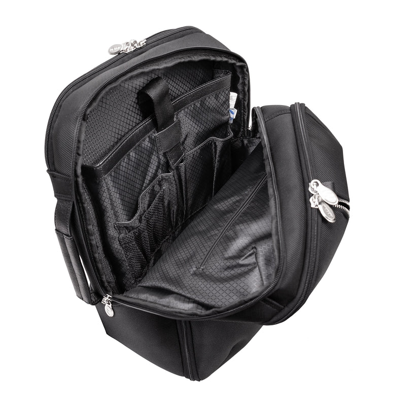McKlein U Series Englewood Laptop Backpack, Medium, Black (78895)