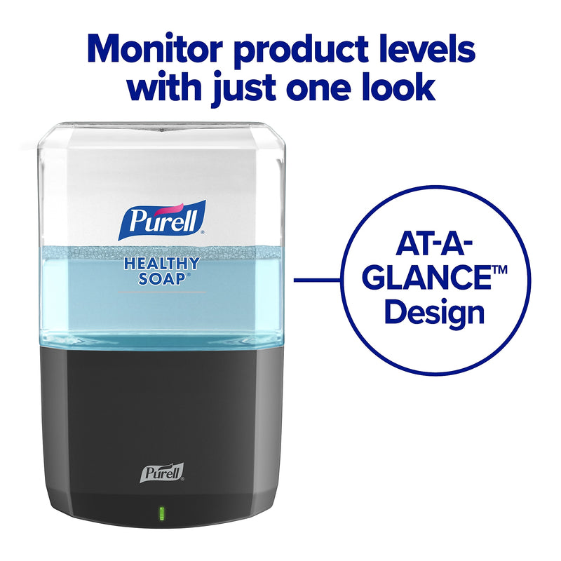PURELL HEALTHY SOAP ES8 Automatic Wall Mounted Hand Soap Dispenser, Black (7734-01)