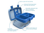 bentgo Kids Lunch Box, Blue, 19 oz. (BGOKIDS-B)