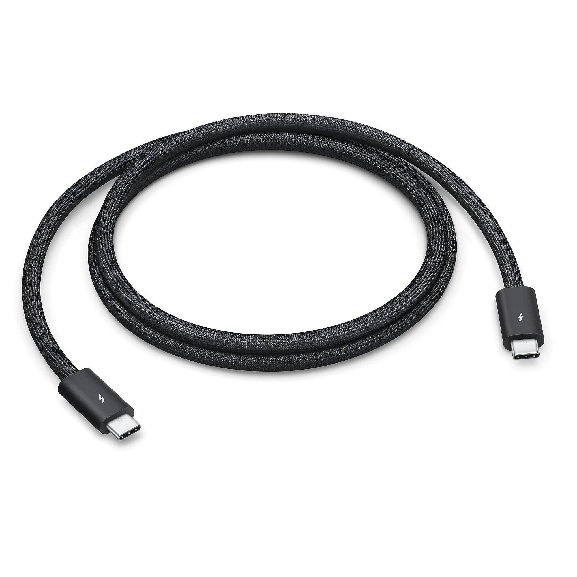 Apple Thunderbolt 5 Pro USB-C to USB-C Charging Cable, 3.28 ft., Black (MC9C4AM/A)