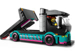 LEGO City Race Car and Car Carrier Truck, 328 Pieces (60406)