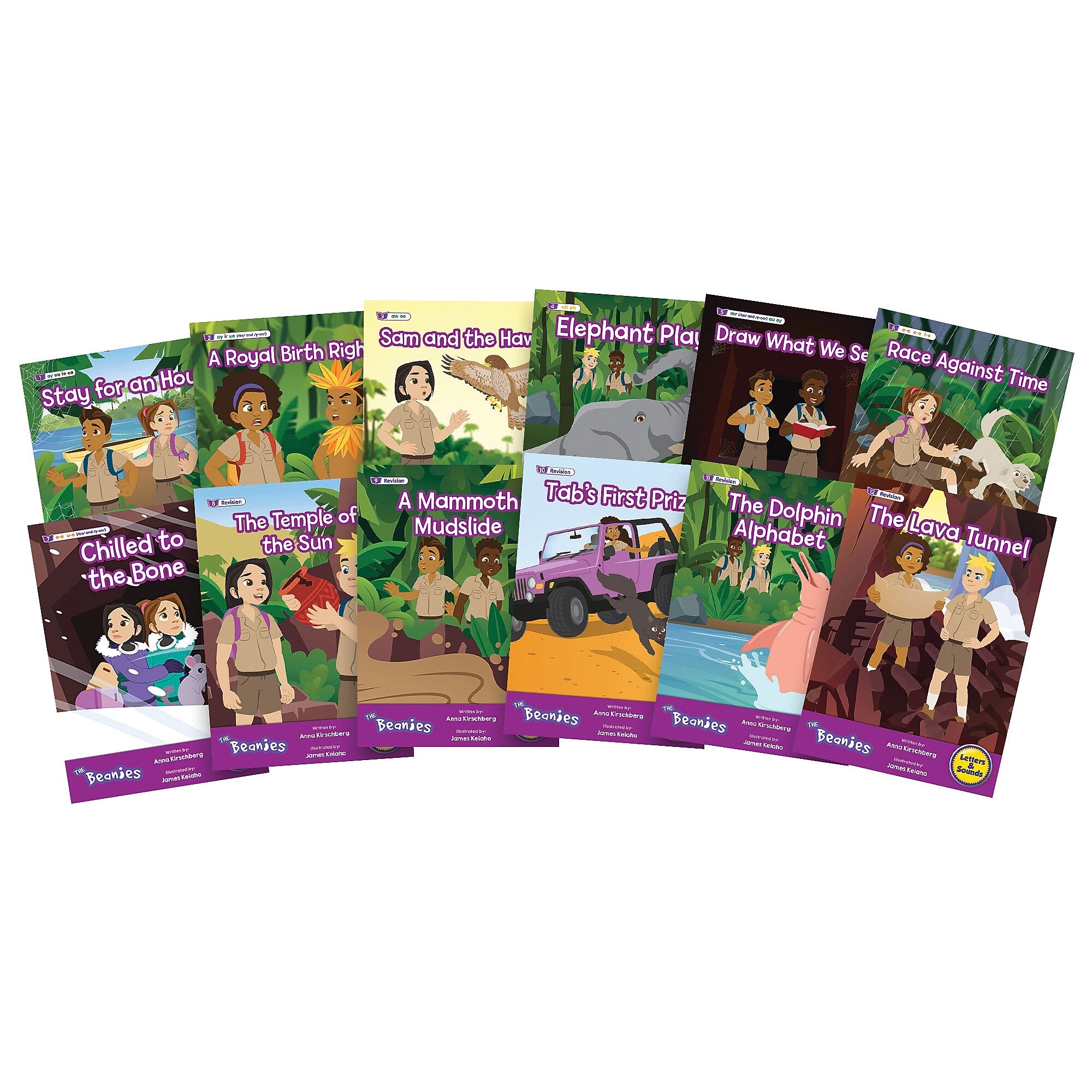 Beanstalk Books The Beanies Hi-Lo Diversity Decodables Phase 5 Set 2, 12/Set (JRLBB156)