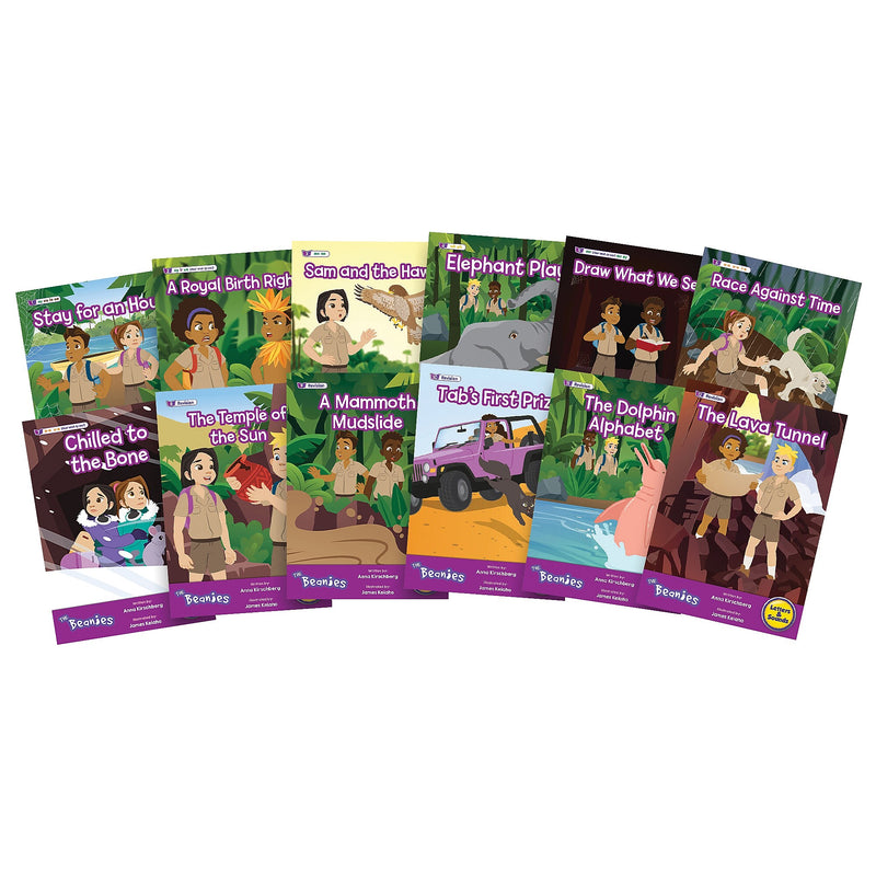 Beanstalk Books The Beanies Hi-Lo Diversity Decodables Phase 5 Set 2, 12/Set (JRLBB156)