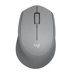 Logitech M330 Silent Plus Wireless Optical USB Mouse, Gray (910-004908)