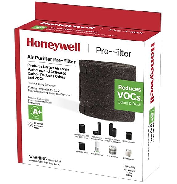 Honeywell A+ Pre-Filter HEPA Air Purifier Filter, 16" x 47" x 0.13" (HWLHRFAPP1V1)