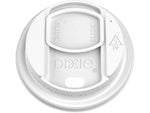 Dixie Reclosable Polypropylene Lid, 10/12/16/20 oz. Cup, White, 1000/Carton (DSL9542)
