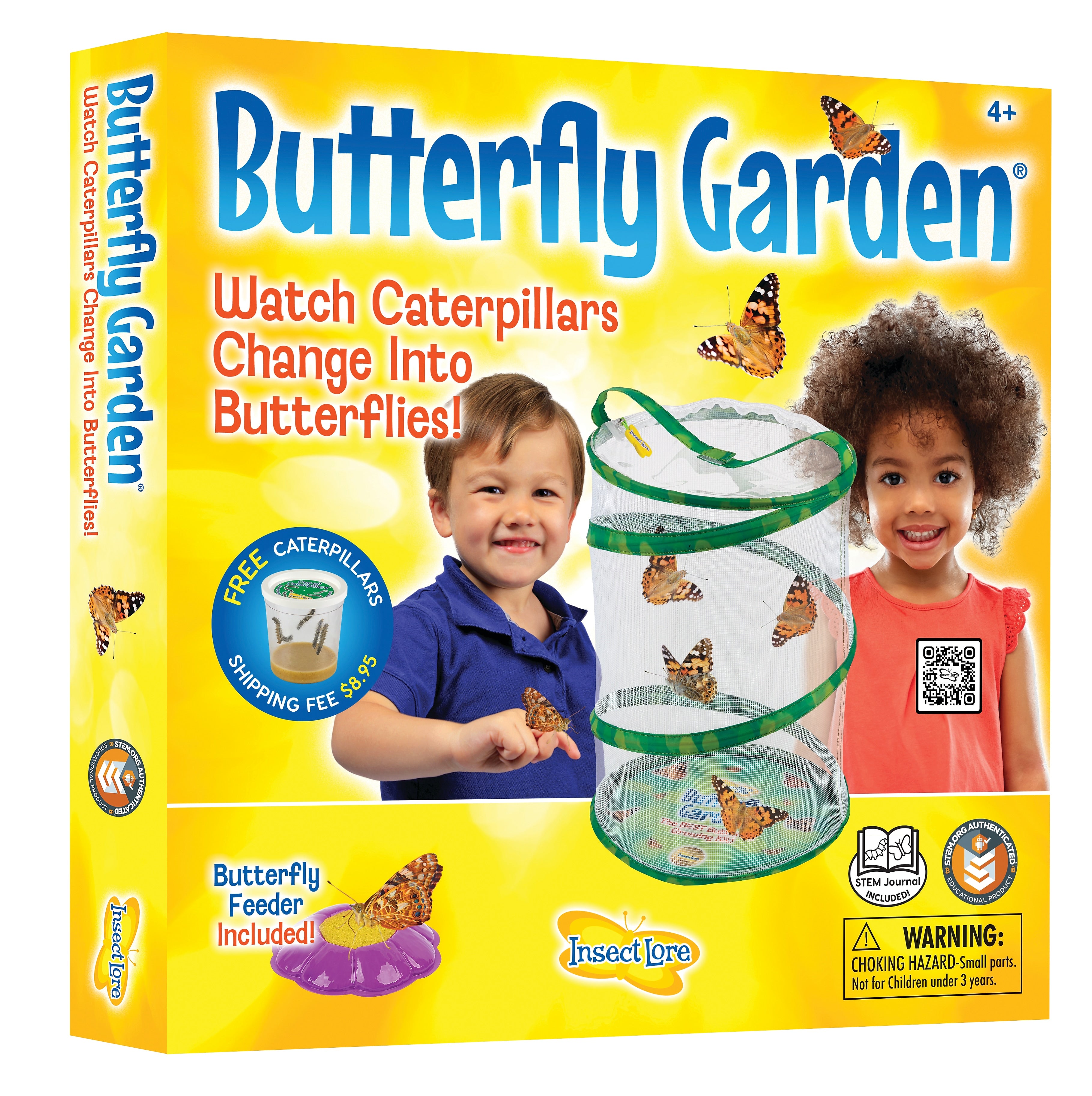 Insect Lore Products Animal Study, Live Butterfly Garden Kit (ILP1010)