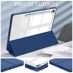 SaharaCase Venture Series TPU 13.1" Folio Case for Galaxy Tab S10 FE+, Night Sky Blue (TB00470)