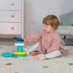 MINILAND Feel to Learn: Stack & Roll Rings, Multicolored (MLE97330)