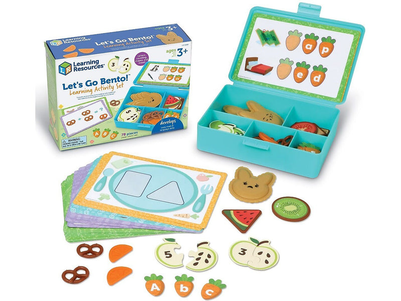 Learning Resources Let's Go Bento! Learning Activity Set (LER9800)