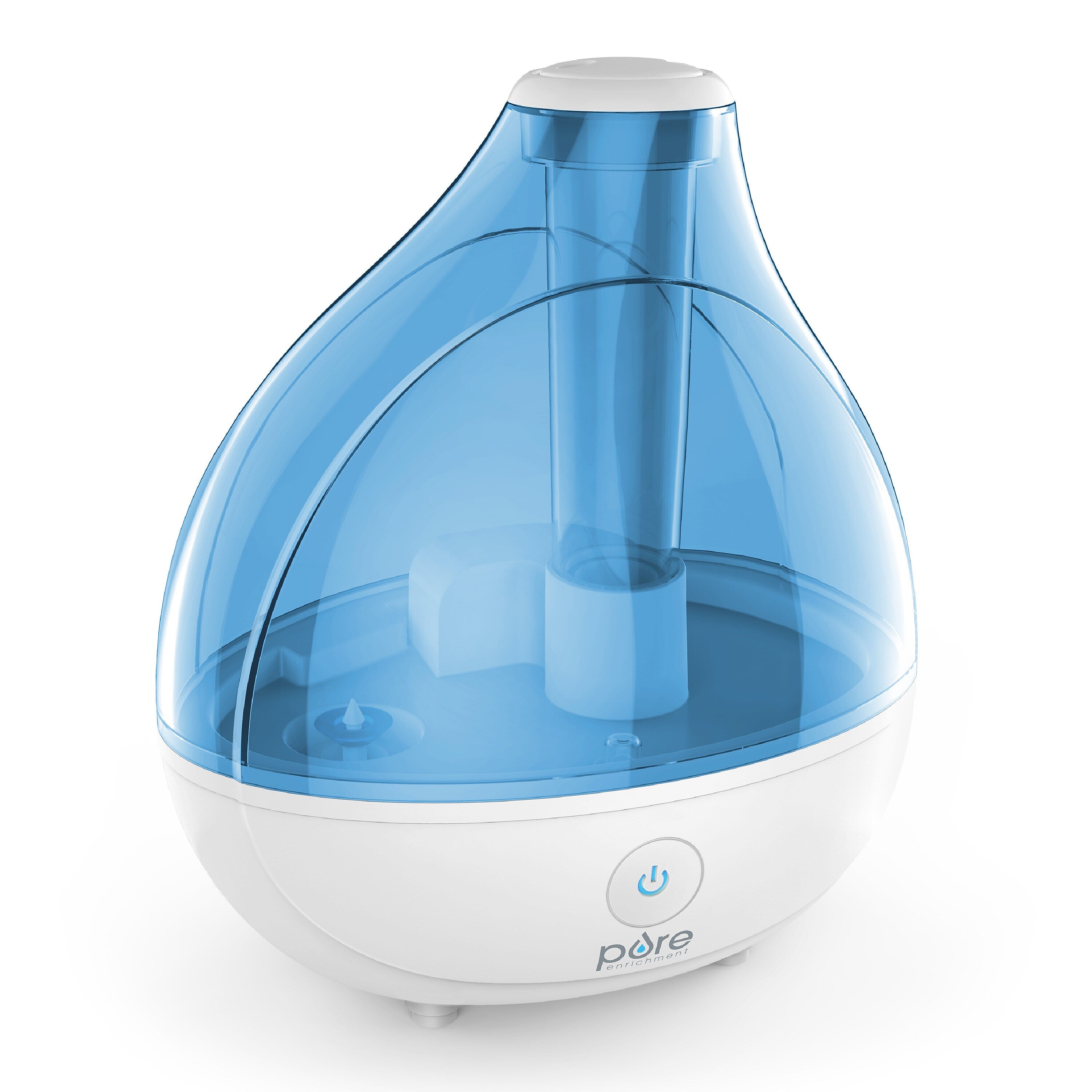 Pure Enrichment Ultrasonic Cool Mist Tabletop Humidifier, 0.45-Gallon, White (PEHUMIDIF-RT)