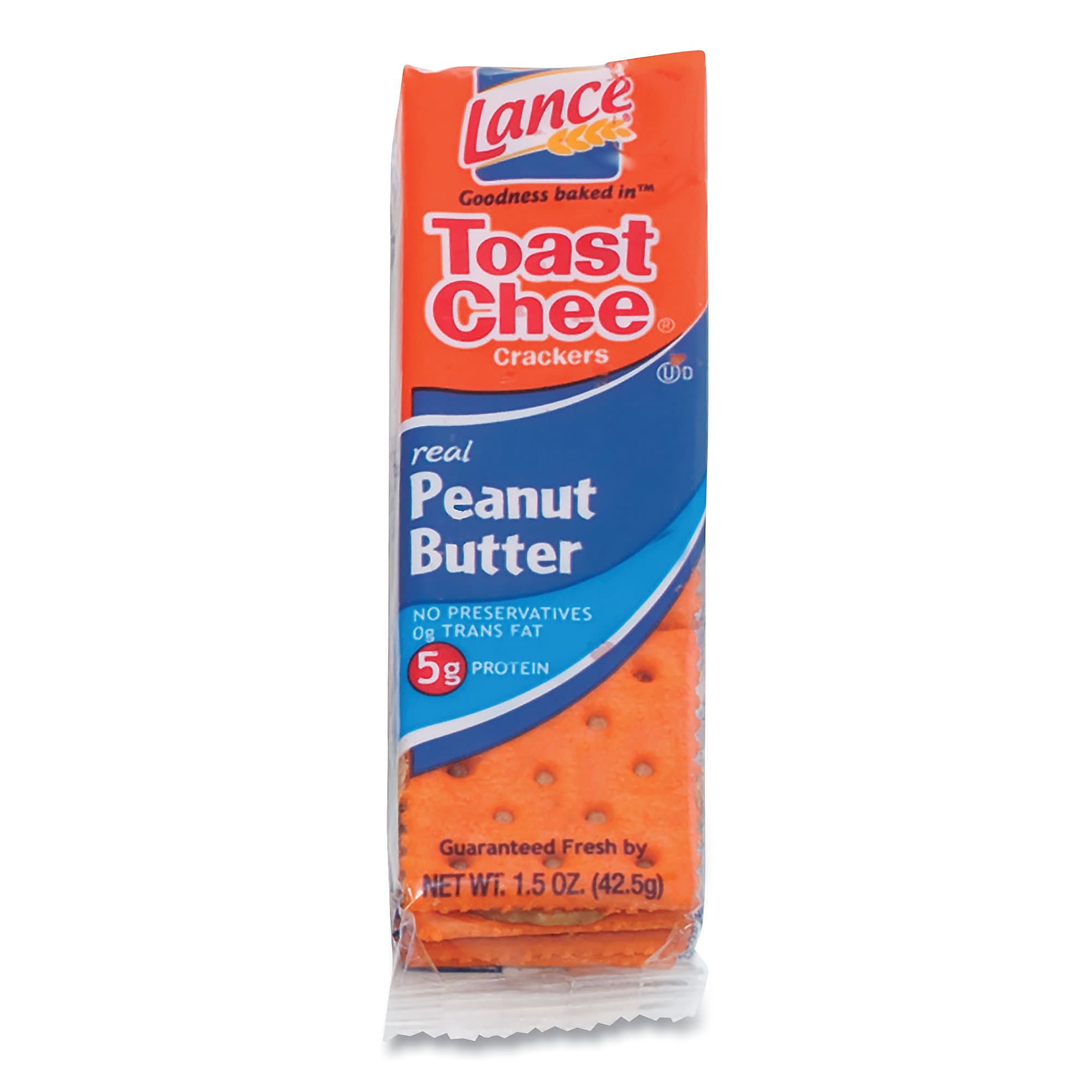 Lance Toast Chee Peanut Butter filled Crackers, 1.5 oz., 24/Box (OFXSN40653)
