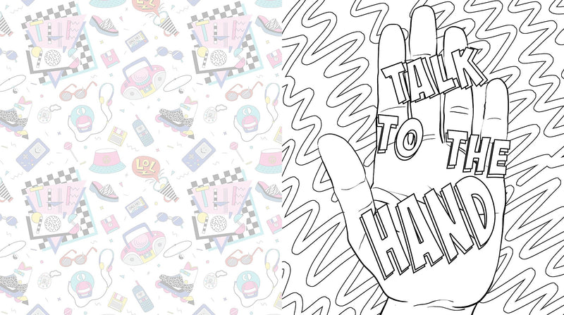 Quarto Best of the '90s Coloring Book, 96 Pages (9780760381243)