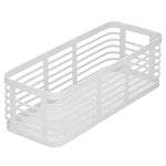 mDesign Steel Organizer, Matte White (25937)