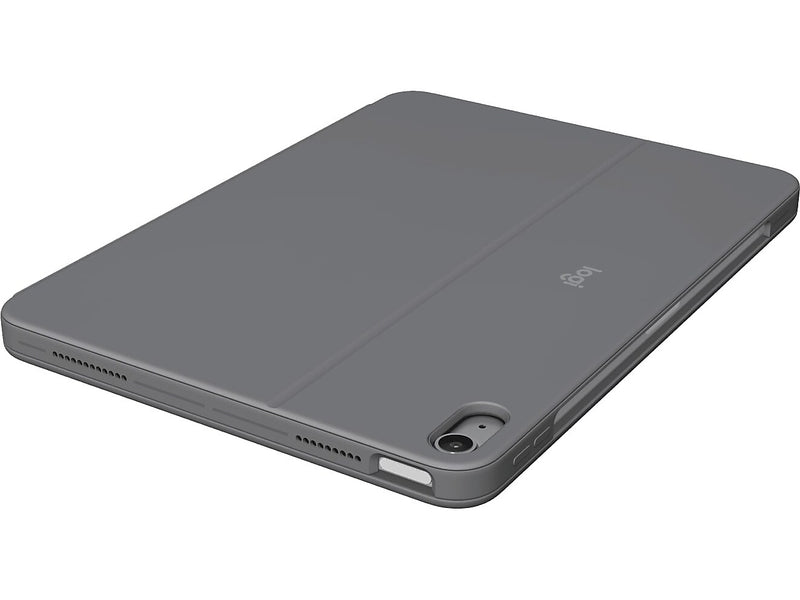 Logitech Combo Touch 11" Keyboard Case for iPad Air, Oxford Gray (920-012626)