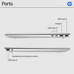 HP OmniBook 5 16" 2K Laptop, Copilot+ PC, AMD Ryzen AI 7 350, 16GB RAM, 1TB SSD, +16.75 Hour Battery, Windows 11 Home