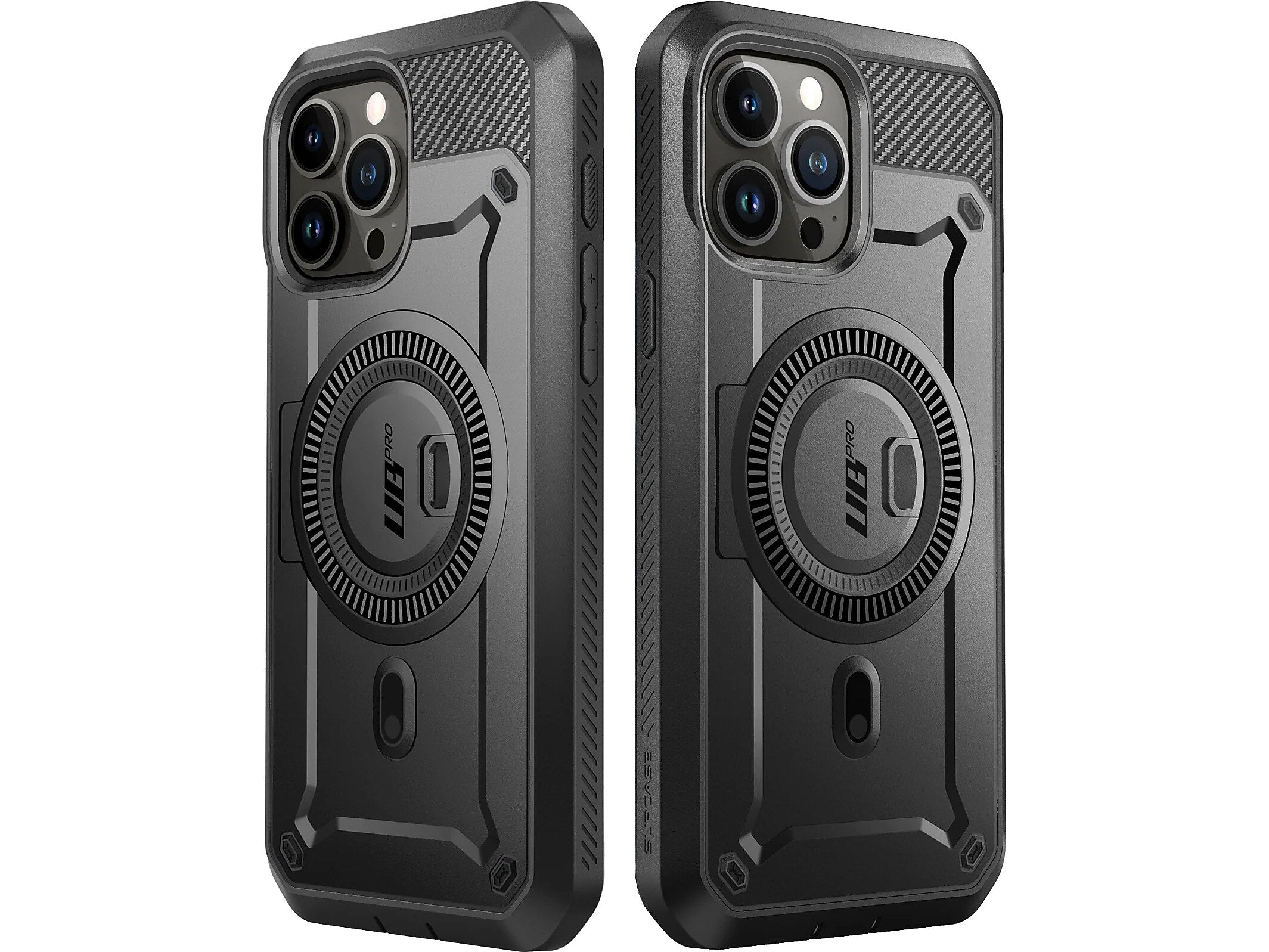 SUPCASE Unicorn Beetle PRO MAG Rugged Case for iPhone 15 Pro, Shock-Absorbing, Gunmetal