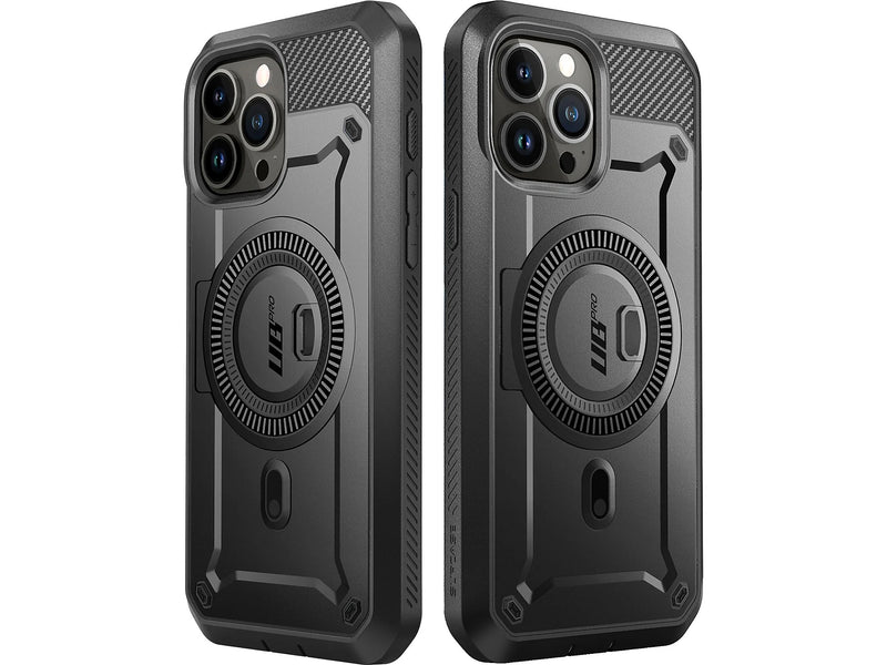 SUPCASE Unicorn Beetle PRO MAG Rugged Case for iPhone 15 Pro, Shock-Absorbing, Gunmetal