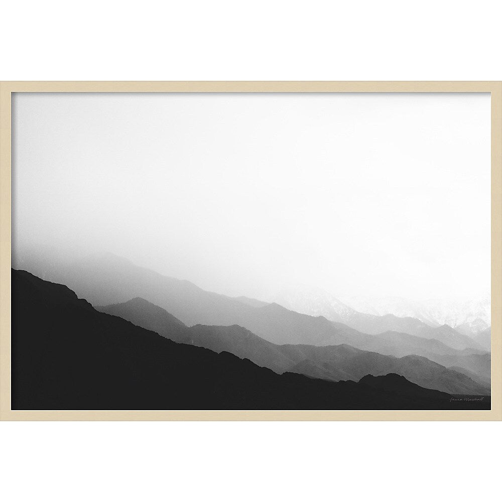 Amanti Art Virgin Mountains II by Laura Marshall Wood Framed Wall Art Print, 41" x 28" (A42677389691)