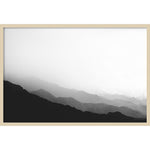 Amanti Art Virgin Mountains II by Laura Marshall Wood Framed Wall Art Print, 41" x 28" (A42677389691)