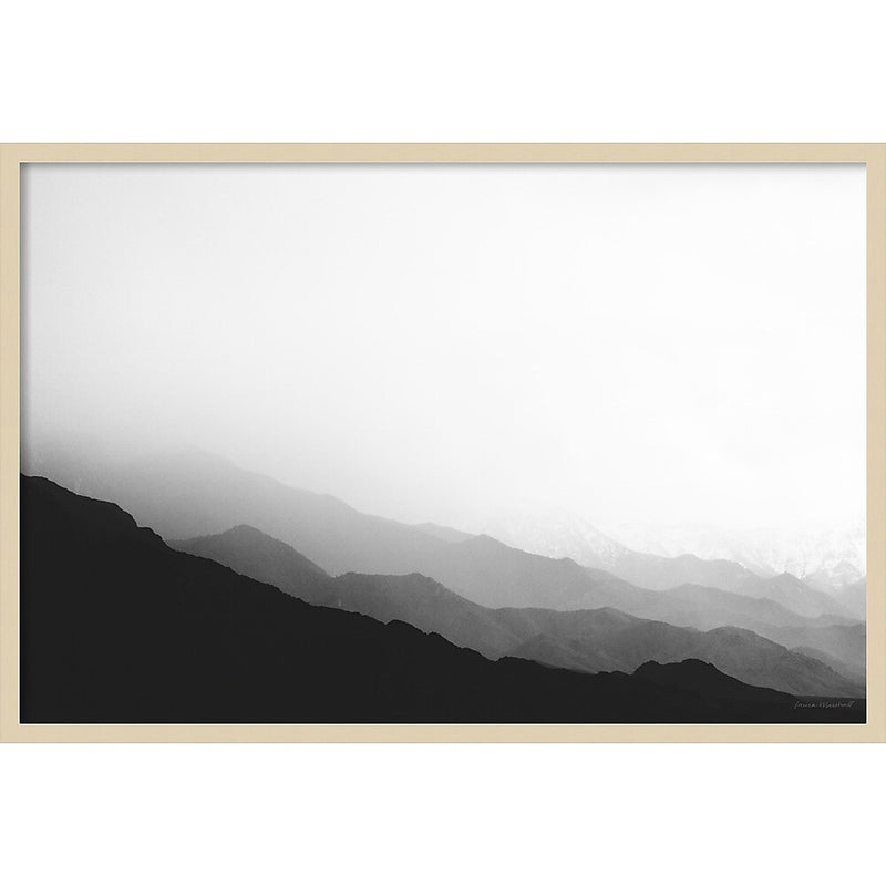 Amanti Art Virgin Mountains II by Laura Marshall Wood Framed Wall Art Print, 41" x 28" (A42677389691)
