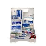 First Aid Only Plastic First Aid Kit with Medication, ANSI 2015 Class A, 25 People, 141 Pieces (90589)