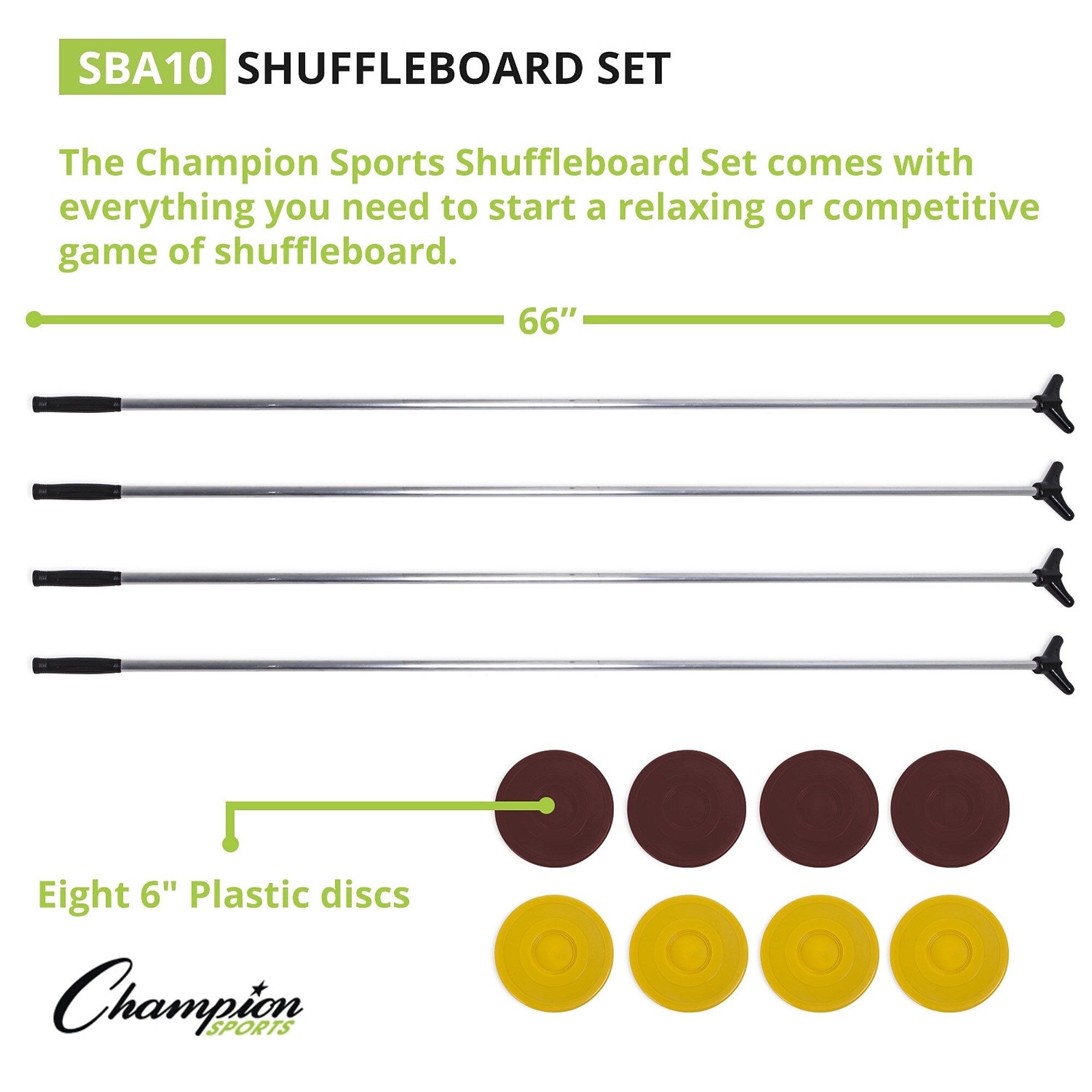 Olympia Sports Shuffleboard Set (SBA10)