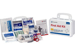 First Aid Only Plastic Weatherproof First Aid Kit, ANSI 2021 Class A, 10 People, 76 Pieces (91322)