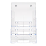 Staples® Literature Holder for Magazines, 8.25" x 11.7", Clear Plastic (77301)