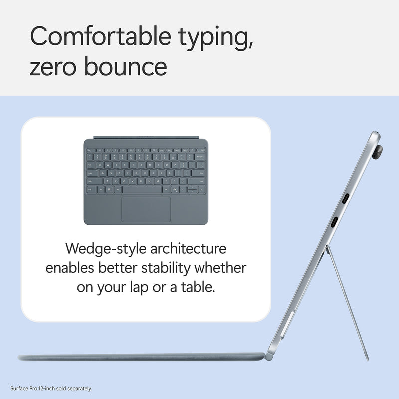 Microsoft Surface Pro 12" Keyboard Cover, Ocean (EP2-32750)
