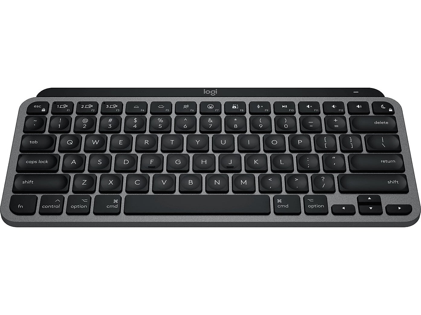 Logitech MX Keys Mini Wireless Keyboard, Space Gray (920-012644)