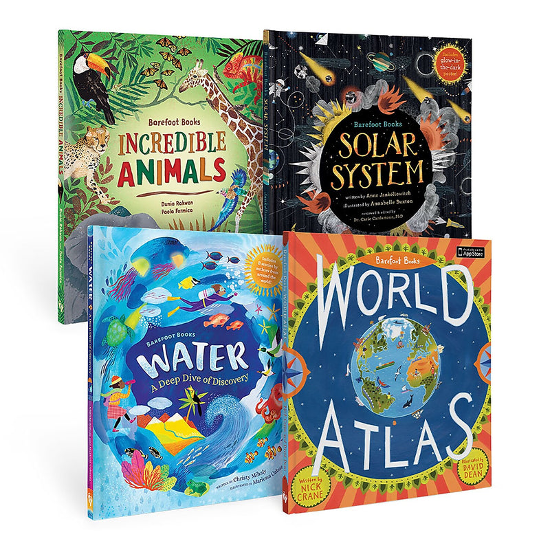 Barefoot Books 3rd Grade STEAM Book Bundle, 4/Set (BBK9798888593400)