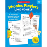 Scholastic Teaching Solutions Phonics Playlets: Long Vowels Activity Book (SC-9781546155331)