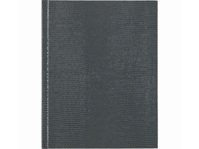 Blueline Hardcover Executive Journal, 7.25" x 9.25", Wide-Ruled, Cool Gray, 144 Pages (A7.GRY)