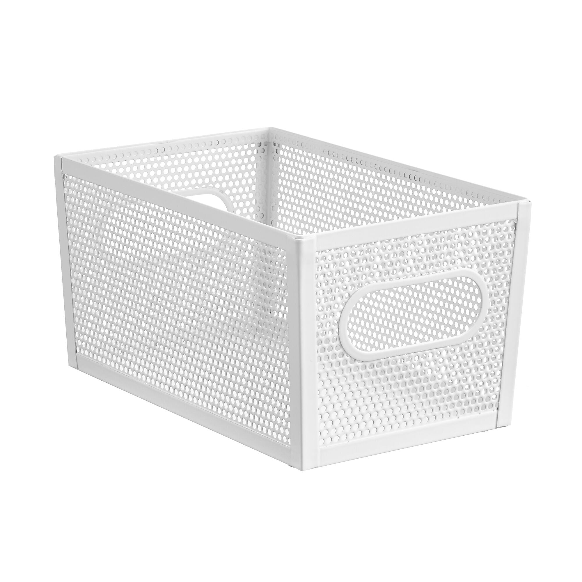 mDesign Steel Organizer, Matte White (25989)