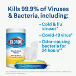 Clorox Disinfecting Wipes, Fresh Scent, 35 Wipes/Container, 12/Carton (01593)