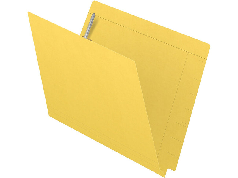 Medical Arts Press Kardex Match Reinforced End Tab File Folder, Straight Cut, Letter Size, Yellow, 50/Box (S-09484-YLW)