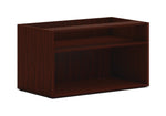 HON Mod 21" Storage Cabinet with 2 Shelves, Traditional Mahogany (HLPLCL3620S.LTM1)
