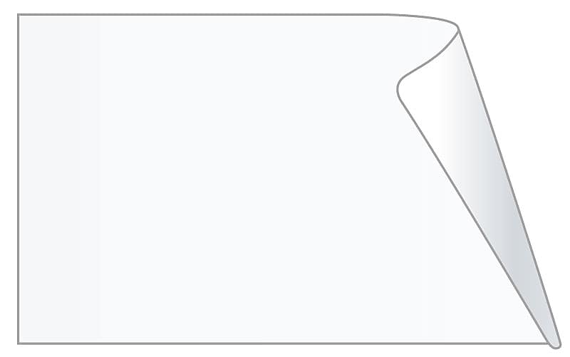 Unishield Clear Label Protector, 2" x 3"