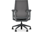 HON Cipher Mesh/Fabric Swivel Task Chair, Black/Charcoal (HCFRT.STC.H.S.IC.CU10.TC00.AL.ST.SB.S)