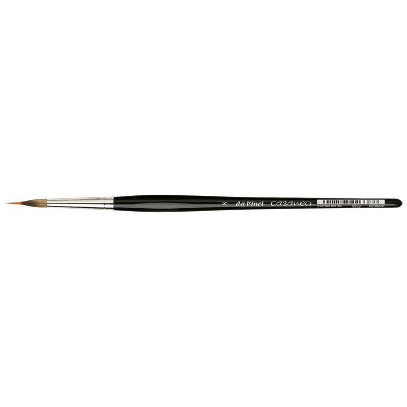 da Vinci CASANEO Watercolor and Acrylic Synthetic Liner Brush with Inlaid COLINEO Needle Tip (DVXVA55998)