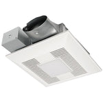 Panasonic WhisperValue 3.1" - 4" Traditional Bathroom Fan, White (FV-0510VSL1)