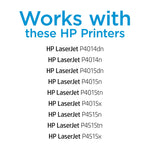 HP 64A Black Standard Yield Toner Cartridge, Prints Up to 10,000 Pages (CC364A)