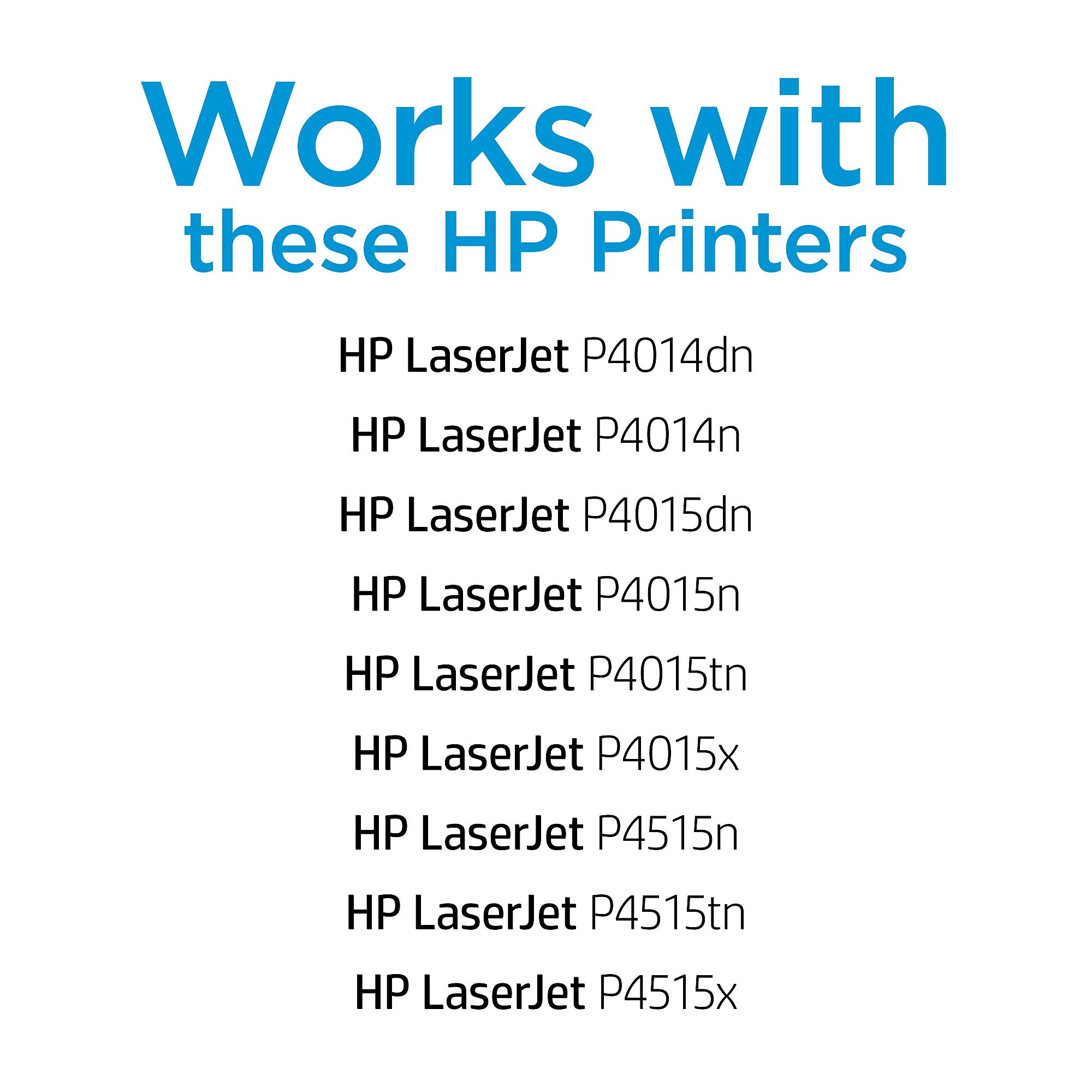 HP 64A Black Standard Yield Toner Cartridge, Prints Up to 10,000 Pages (CC364A)