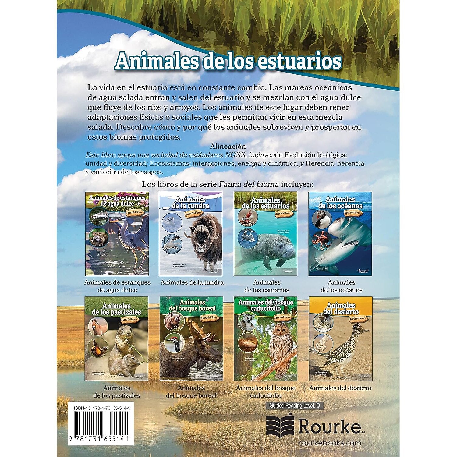 Carson-Dellosa Bridges Animales de los estuarios, Hardcover (CD-9781731654632)