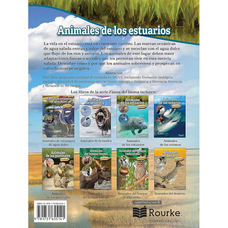 Carson-Dellosa Bridges Animales de los estuarios, Hardcover (CD-9781731654632)