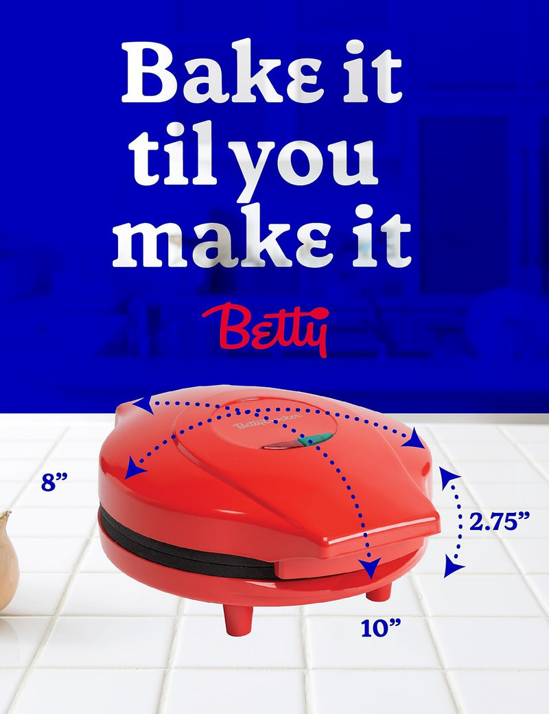 Betty Crocker 12-Inch Pizza Maker Plus, White (BC-2958CW)