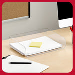 TRU RED™ Side Load Stackable Plastic Letter Tray, Clear, 6/Pack (TR61976)