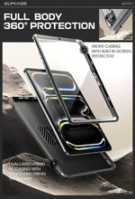 SUPCASE Unicorn Beetle Pro Plastic 13" Fullbody Case for iPad Pro 13" 7th Generation, Black (IP2413UBPSPBK)